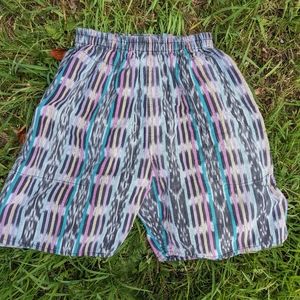 Vintage cotton colorful shorts